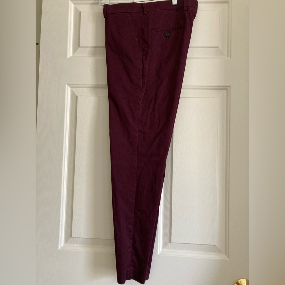 Express Burgundy-Maroon Dress Pant.